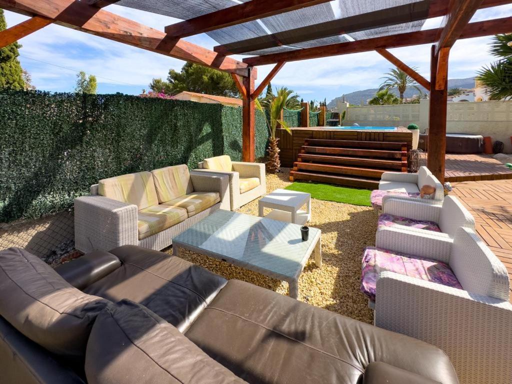 Calpe Chalet Privado Piscina A 5Min De La Playa Y Centro Jacuzzi Barbacoa Wifi Aire Exterior photo