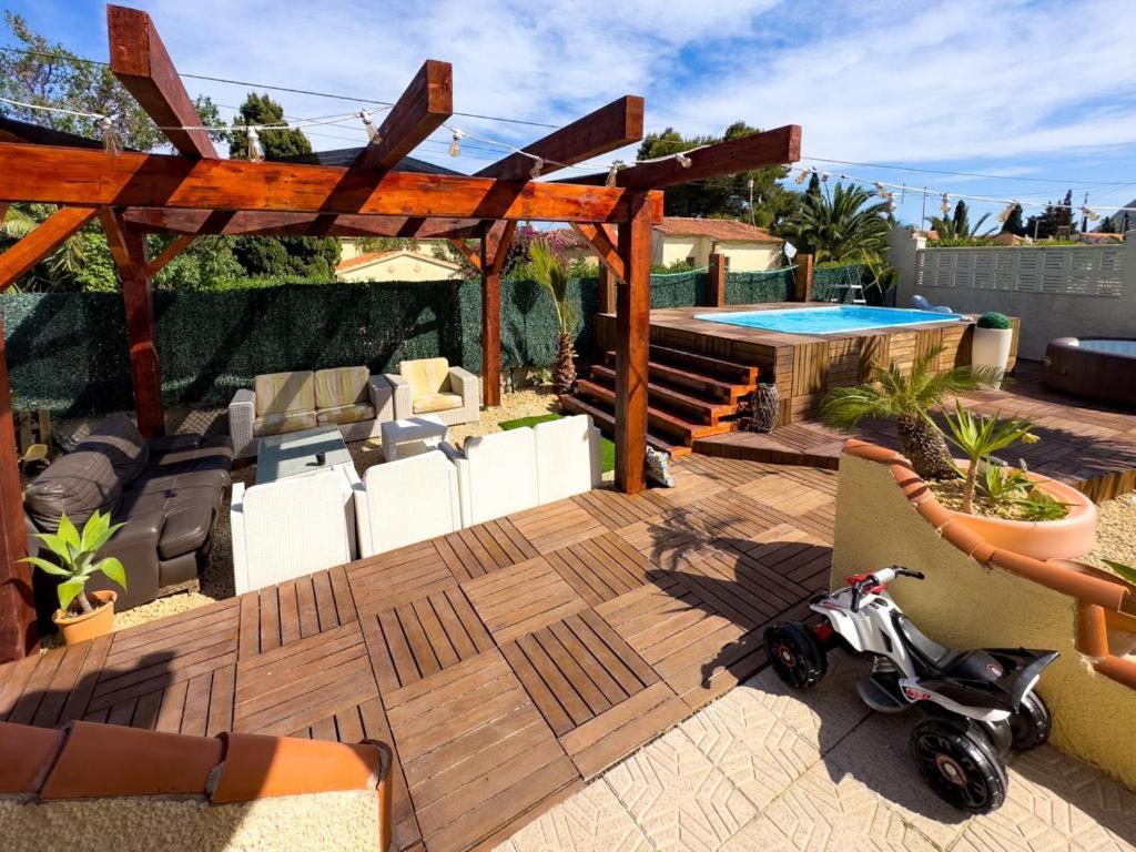 Calpe Chalet Privado Piscina A 5Min De La Playa Y Centro Jacuzzi Barbacoa Wifi Aire Exterior photo