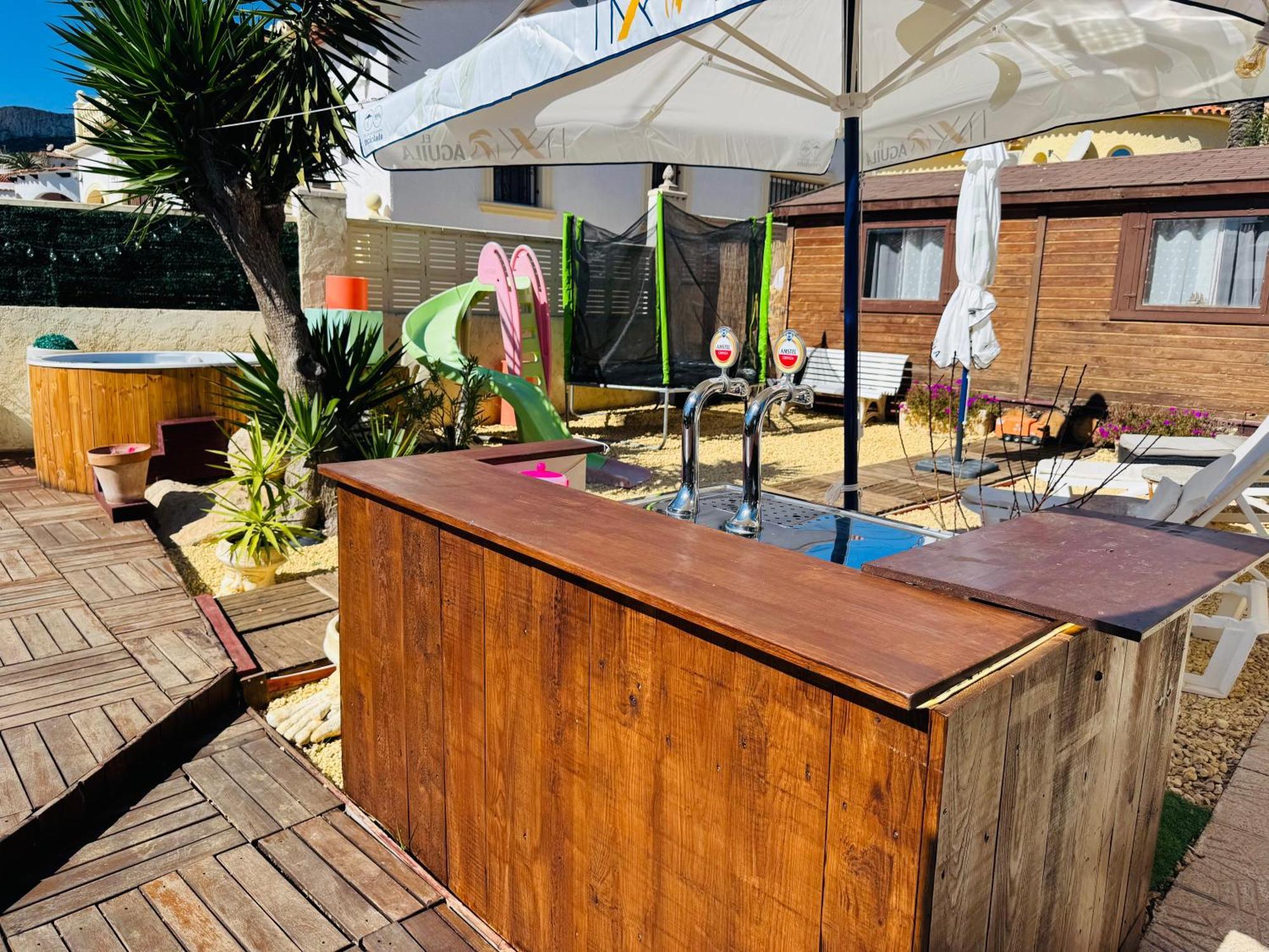 Calpe Chalet Privado Piscina A 5Min De La Playa Y Centro Jacuzzi Barbacoa Wifi Aire Exterior photo